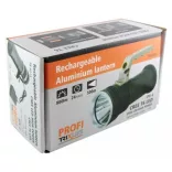 BCLux Trixline TR-A213 10W-os akkus LEDlámpa CREE T6 LED+ 2 db 18650 Li-ion akku