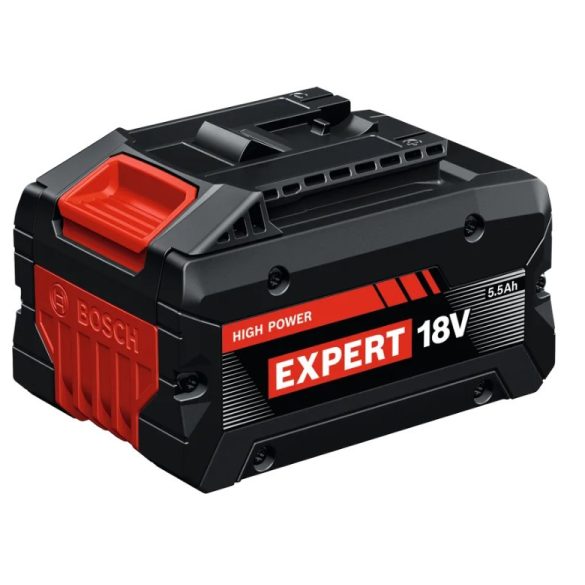 BOSCH GBA EXPERT 18V 5.5Ah Professional Li-Ion akku rácsúszós
