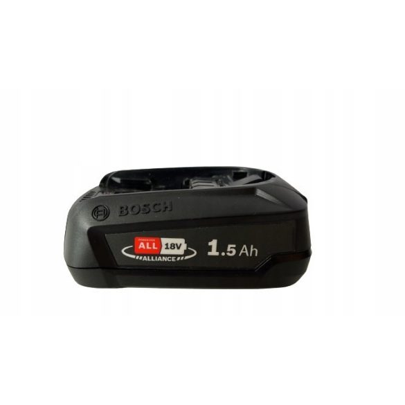 BOSCH PBA 18V Li-Ion akku 1,5 Ah rácsúszós,felújított POWER FOR ALL