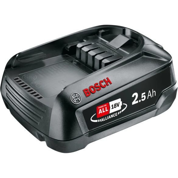BOSCH PBA 18V Li-Ion akku 2,5 Ah rácsúszós,felújított