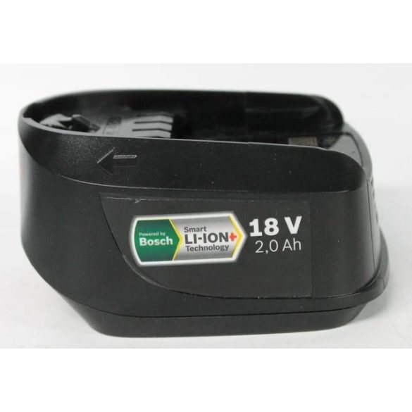 BOSCH PBA 18V Li-Ion akku 2.0Ah rácsúszós,felújított POWER FOR ALL