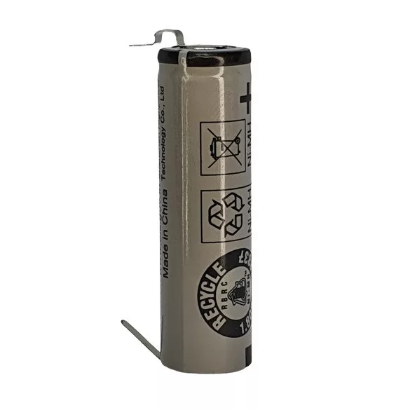 BRAUN 14500 AA Ni-Mh 1,2V 1100mAh ipari akku "U" forrfüllel HFR-AA1100