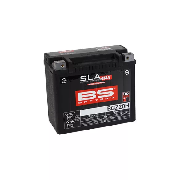 BS Battery SLA MAX 21.1Ah 320A Bal+ Motorakkumulátor (BS-BGZ20H)