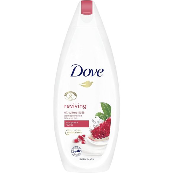DOVE Reviving női tusfürdő gránátalmával és hibiszkusz teával 225ml