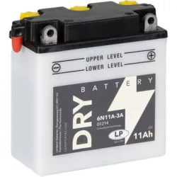 Landport DRY 6 V 11Ah 80A Jobb+ Motorakkumulátor (DRY-6N11A-3A)