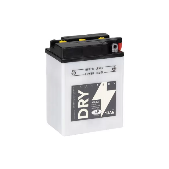 Landport DRY 6 V 13Ah 30A Jobb+ Motorakkumulátor (DRY-B38-6A)