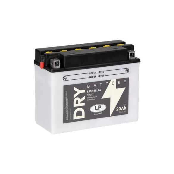 Landport DRY 20Ah 260A Jobb+ Motorakkumulátor (DRY-L50N18LA2)