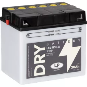Landport DRY 30Ah 300A Bal+ Motorakkumulátor (DRY-L60-N30-A)