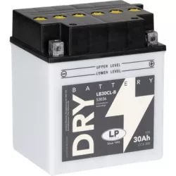 Landport DRY 30Ah 300A Jobb+ Motorakkumulátor (DRY-LB30CL-B)