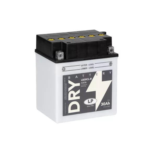 Landport DRY 30Ah 300A Jobb+ Motorakkumulátor (DRY-LB30CL-B)