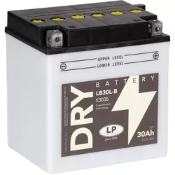 Landport DRY 30Ah 300A Jobb+ Motorakkumulátor (DRY-LB30L-B)
