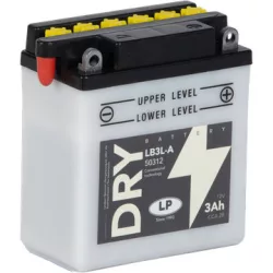 Landport DRY 3Ah 28A Jobb+ Motorakkumulátor (DRY-LB3L-A)