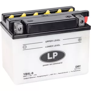 Landport DRY 12V 4Ah 50A Jobb+ Motorakkumulátor (DRY-LB4L-B)