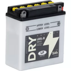 Landport DRY 5Ah 60A Jobb+ Motorakkumulátor (DRY-LB5L-B)