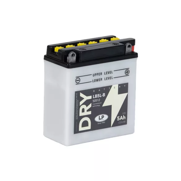 Landport DRY 5Ah 60A Jobb+ Motorakkumulátor (DRY-LB5L-B)