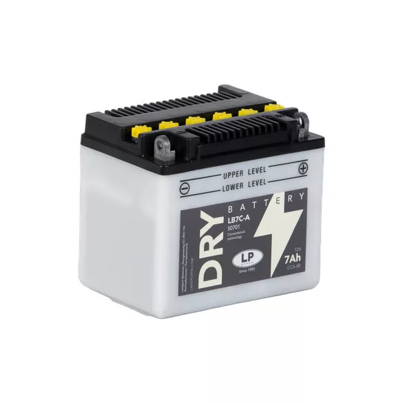 Landport DRY 7Ah 80A Jobb+ Motorakkumulátor (DRY-LB7C-A)