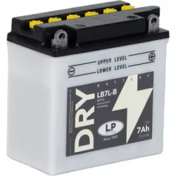 Landport DRY 7Ah 80A Jobb+ Motorakkumulátor (DRY-LB7L-B)