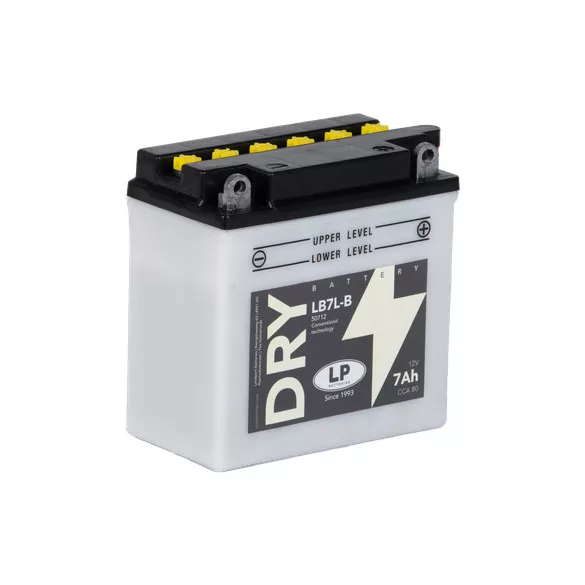 Landport DRY 7Ah 80A Jobb+ Motorakkumulátor (DRY-LB7L-B)