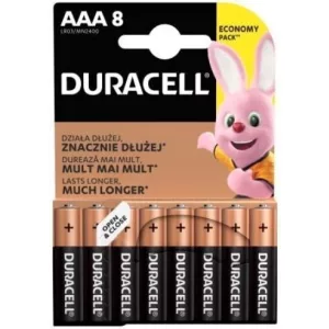 Duracell Basic MN2400 AAA LR03 mikró elem BL/8
