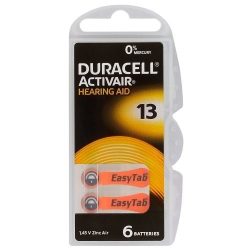   Duracell  ACTIVAIR  hallókészülék elem "13" (PR48)  BL/6