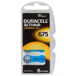 Duracell  ACTIVAIR hallókészülék elem "675" (PR44) BL/6