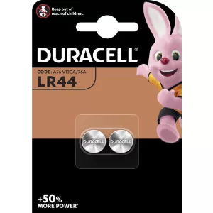 Duracell LR44 1,5V-os alkáli gombelem bl/2