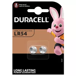 Duracell LR54 1,5V-os alkáli gombelem bl/2