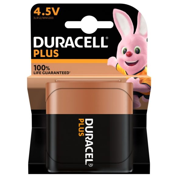 Duracell Plus 4,5V MN1203  alkáli elem 3LR12 bl/1