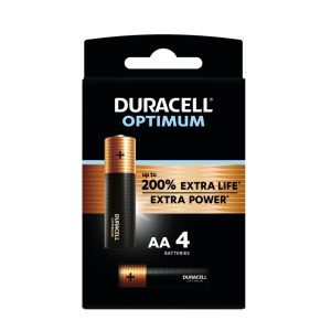 Duracell OPTIMUM AA MN1500 ceruza (LR6) alkáli elem bl/4