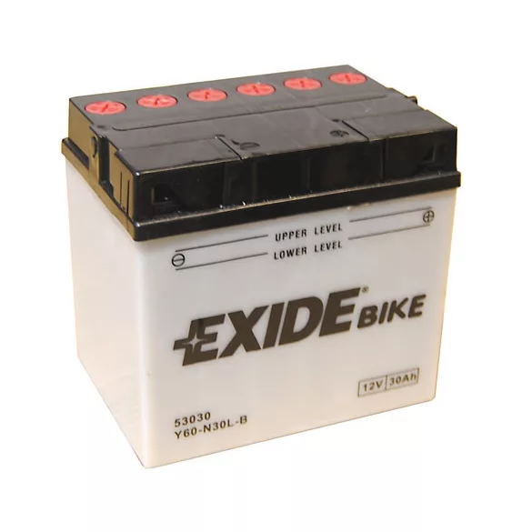 Exide Conventional 30Ah 300A Jobb+ Motorakkumulátor (E60-N30L-B)