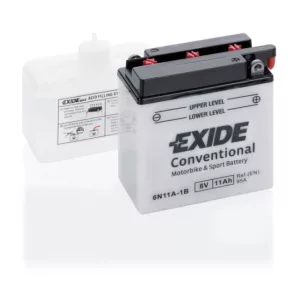 Exide Conventional 6 V 11Ah 95A Jobb+ Motorakkumulátor (E6N11A-1B)