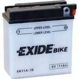 Exide Conventional 6 V 11Ah 95A Jobb+ Motorakkumulátor (E6N11A-1B)