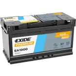 Exide Premium 100Ah 900A Jobb+ Akkumulátor (EA1000)