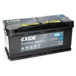 Exide Premium 100Ah 900A Jobb+ Akkumulátor (EA1000)