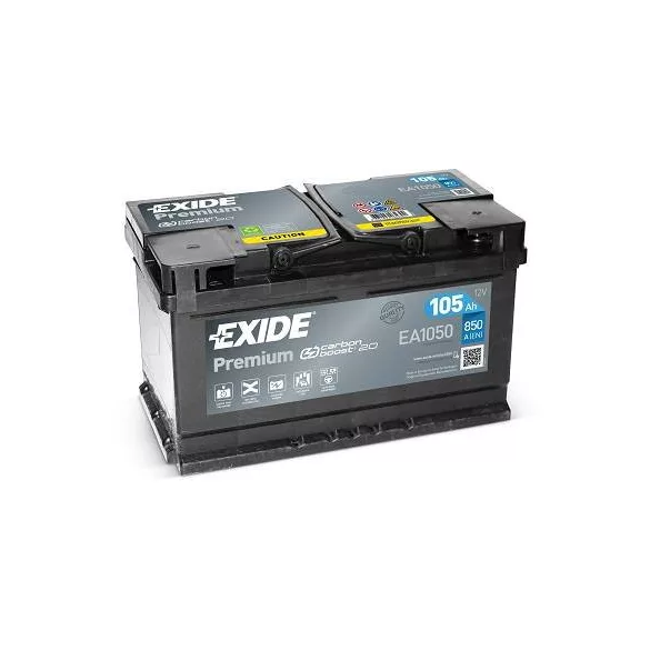 Exide Premium 105Ah 850A Jobb+ Akkumulátor (EA1050)