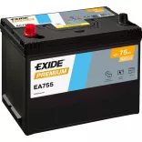 Exide Premium 75Ah 630A Bal+ Akkumulátor (EA755)