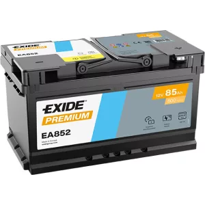 Exide Premium 85Ah 800A Jobb+ Akkumulátor (EA852)