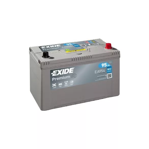 Exide Premium 95Ah 800A Jobb+ Akkumulátor (EA954)