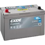 Exide Premium 95Ah 800A Bal+ Akkumulátor (EA955)