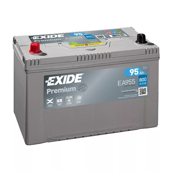 Exide Premium 95Ah 800A Bal+ Akkumulátor (EA955)