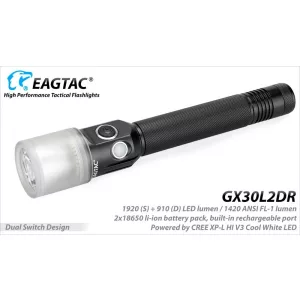 EAGLETAC elemlámpa LED GX30L2DR BASE XPLHI + ARRAY CW (1700 LUMEN)