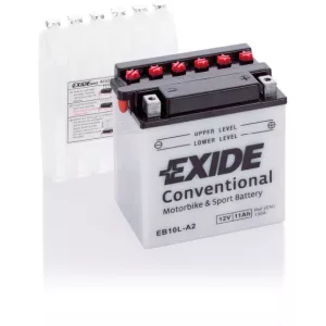 Exide Conventional 11Ah 130A Jobb+ Motorakkumulátor (EB10L-A2)