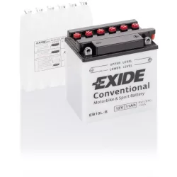Exide Conventional 10Ah 130A Jobb+ Motorakkumulátor (EB10L-B)