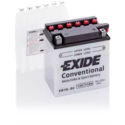 Exide Conventional 11Ah 130A Jobb+ Motorakkumulátor (EB10L-B2)