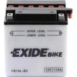 Exide Conventional 11Ah 130A Jobb+ Motorakkumulátor (EB10L-B2)