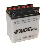 Exide Conventional 10Ah 130A Jobb+ Motorakkumulátor (EB10L-B)