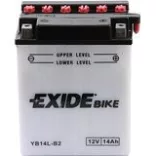 Exide Conventional 14Ah 145A Jobb+ Motorakkumulátor (EB14L-B2)