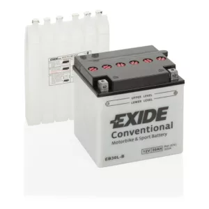 Exide Conventional 30Ah 300A Jobb+ Motorakkumulátor (EB30L-B)