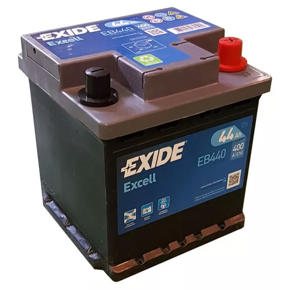 Exide Excell 44Ah 400A Jobb+ Akkumulátor (EB440)