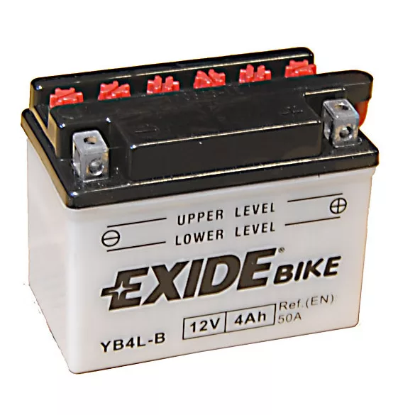 Exide Conventional 4Ah 50A Jobb+ Motorakkumulátor (EB4L-B)